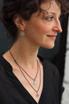 Jennifer Kahn Jewelry Zodiac Earrings: Sterling: Aquarius