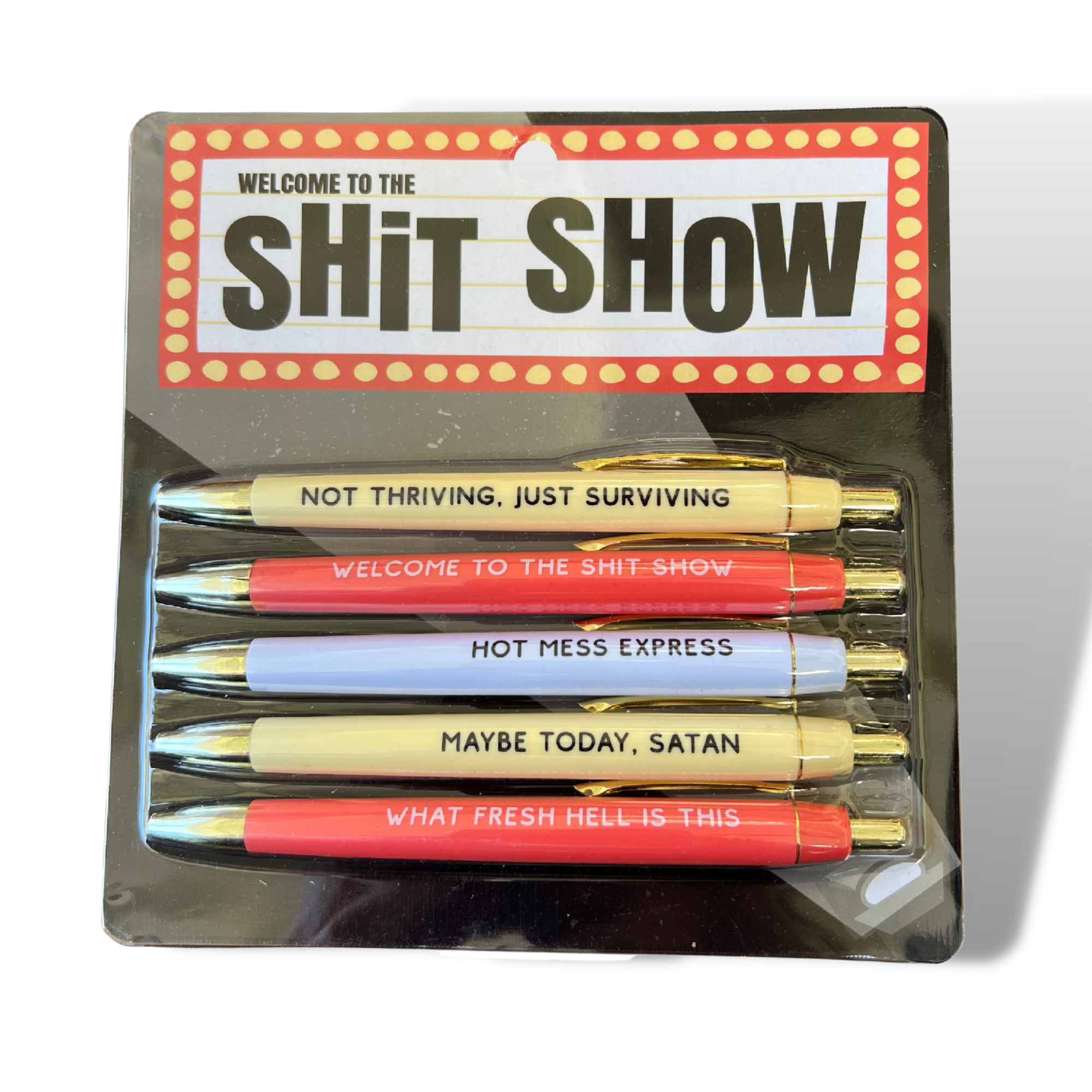 FUN CLUB - Welcome to The Shit Show Pen Set (funny) – SidePony Boutique