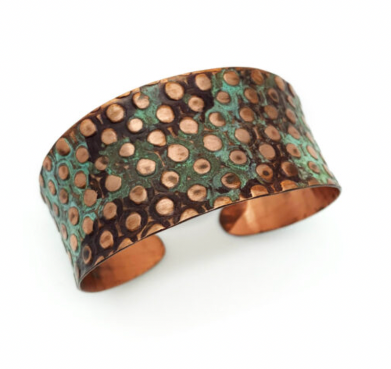 Turquoise Copper Patina Ring