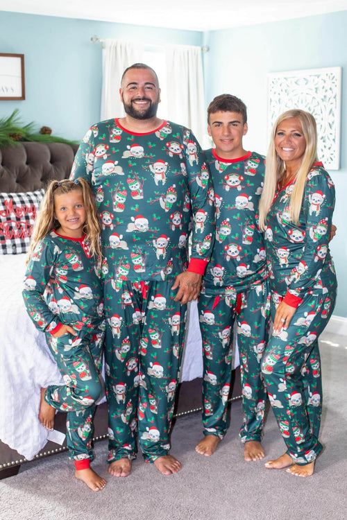 Preorder: Matching Christmas Pajama Sloth Womens