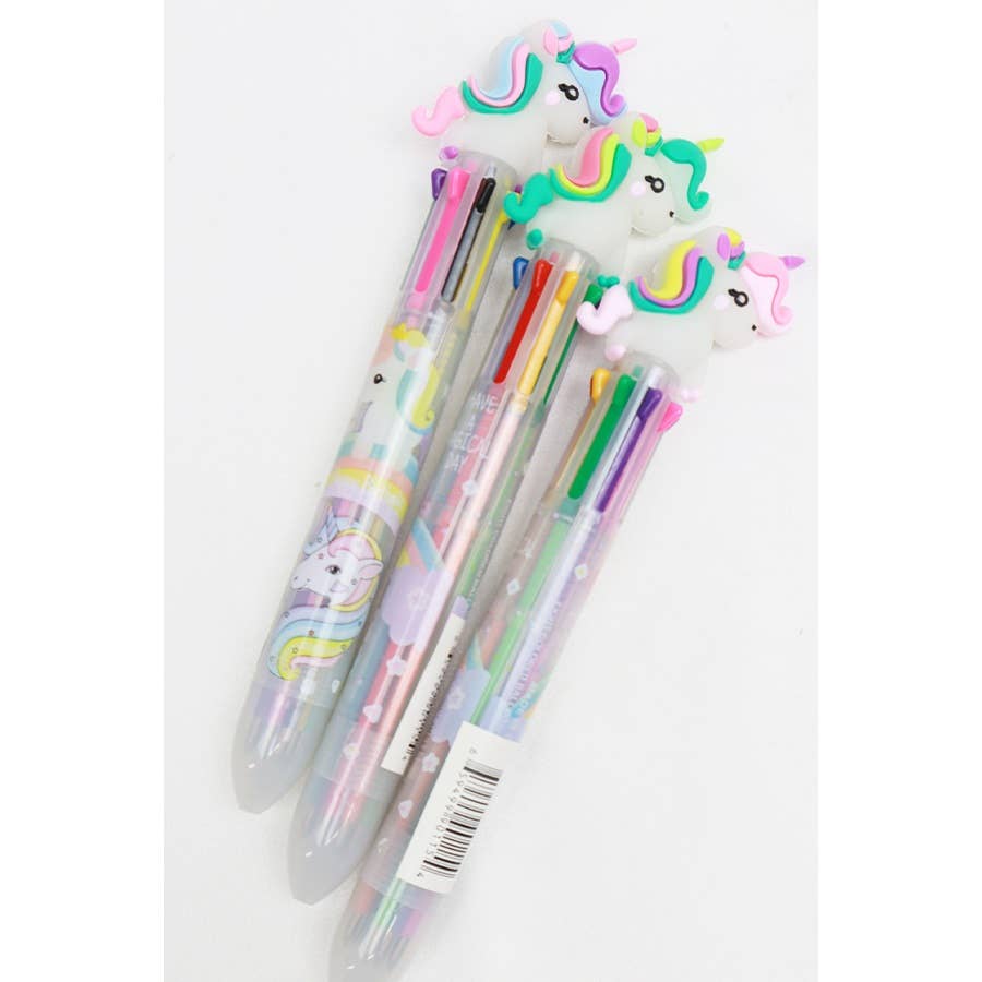 Unicorn multi color pen – SidePony Boutique