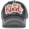 "BE Kind" Vintage Washed Ball Cap