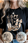 Books Bows Coffee T-Shirt