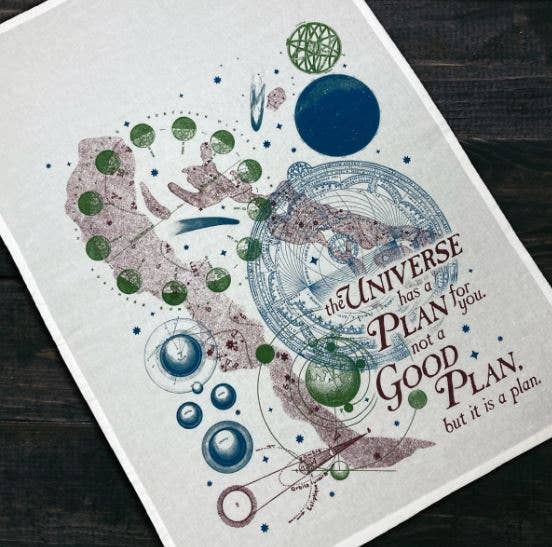 Boredwalk - The Universe Has It Out For You Dish Towels - Set of 3