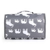 Elephant Roll Up Cosmetic Bag