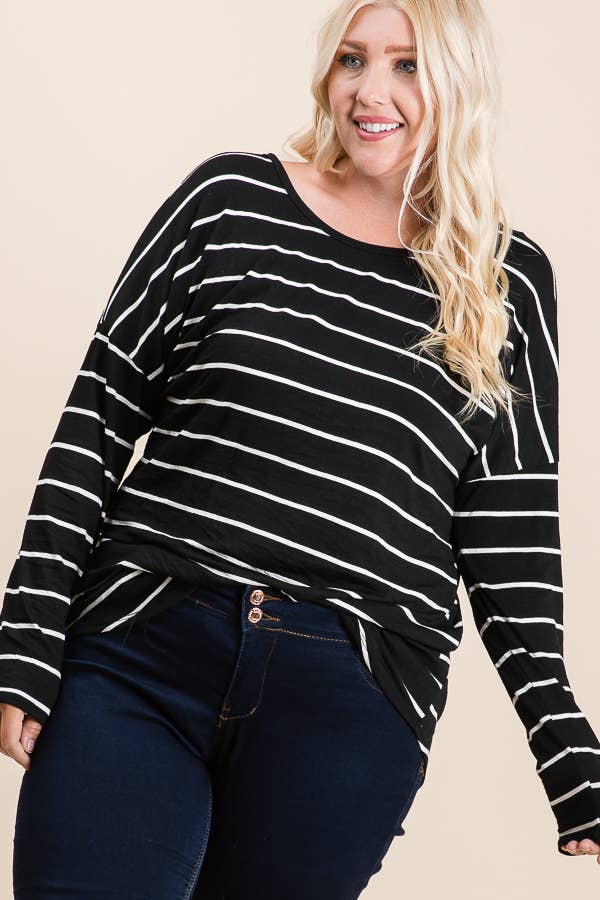 The Moment of the Truth Stripe Top