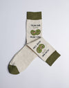 Women's Olive Me Loves Olive You Crew Socks