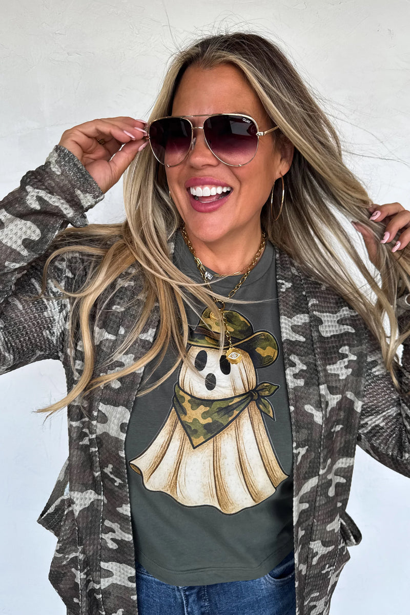 Camo & Cheetah Print Lola Cardigan