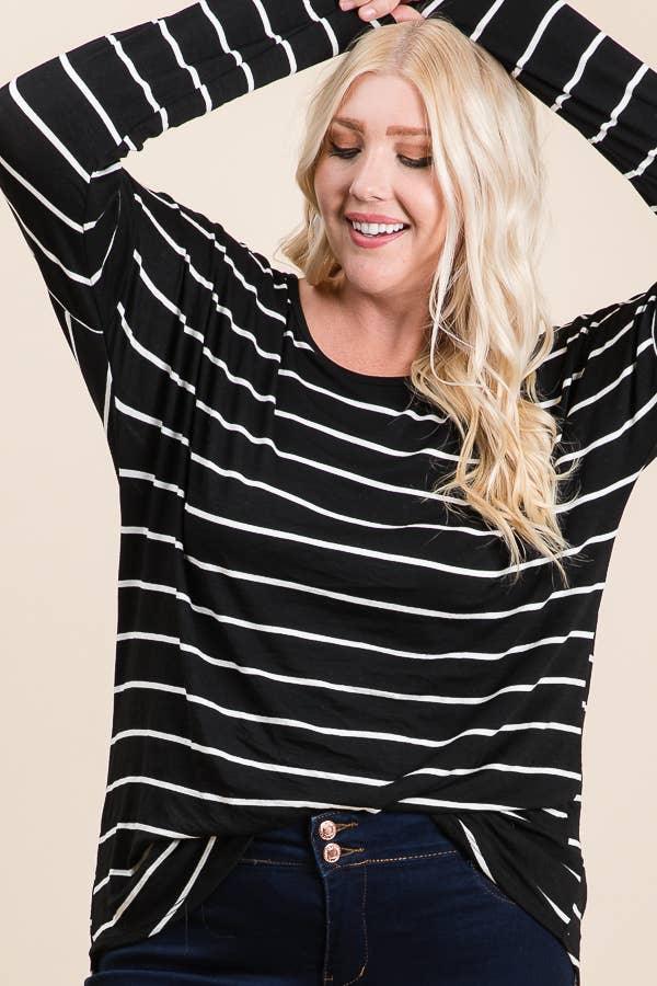 The Moment of the Truth Stripe Top