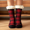 Buffalo Plaid Sherpa Socks