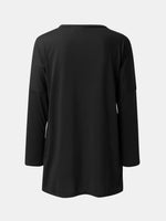 Round Neck Long Sleeve T-Shirt