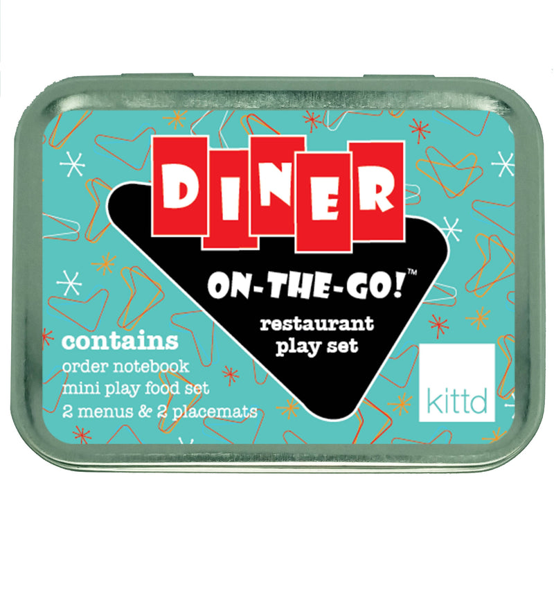 kittd - Diner On-the-Go Summer Travel Game Gift Kids Toy Gift