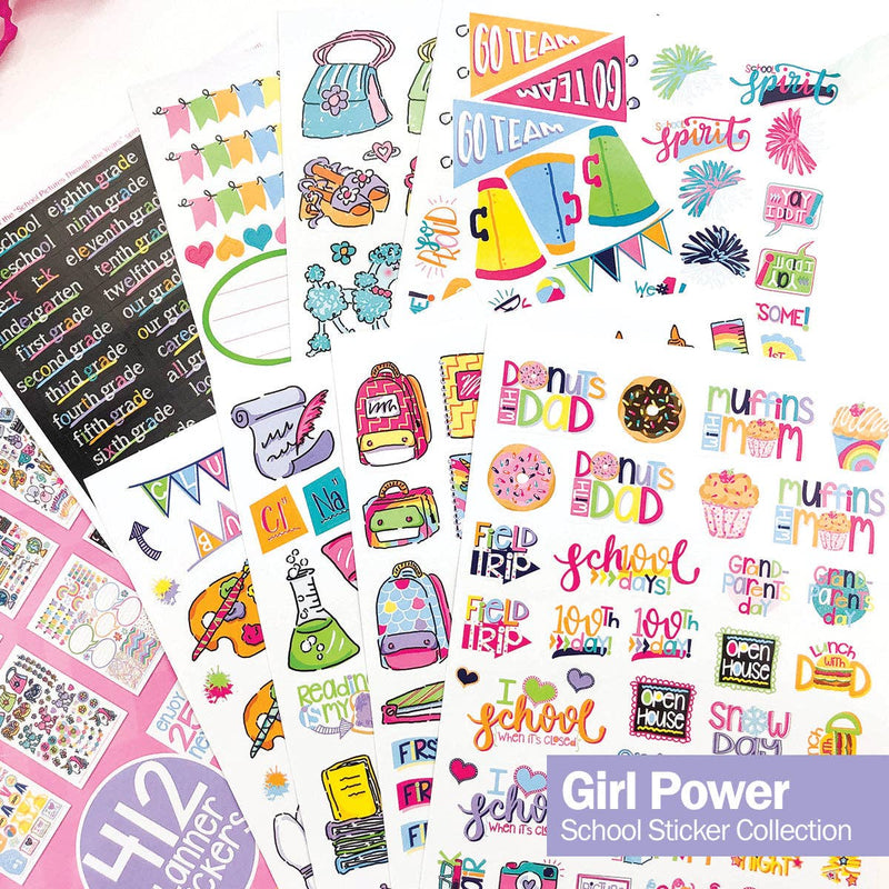 Denise Albright® - Girl Power Stickers for School Events
