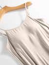 Scoop Neck Midi Cami Dress with Bra*