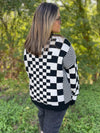 All Checkered Out Sweater in Four Colors