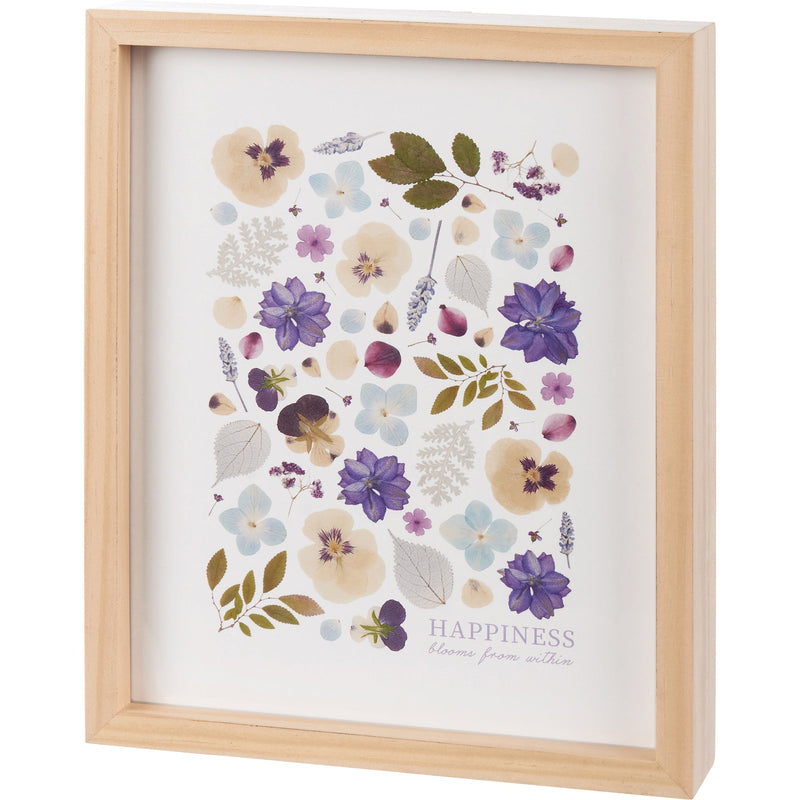 Happiness Blooms Framed Wall Art