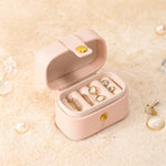 Portable Earring Storage Box - Black