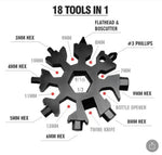 18-In-1 Snowflake Tool