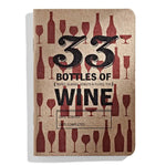 Preorder: 33 Bottles Of Wine Tasting Notebook Womens