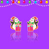 Girl Nation - Penguin Surprise Stud Earrings