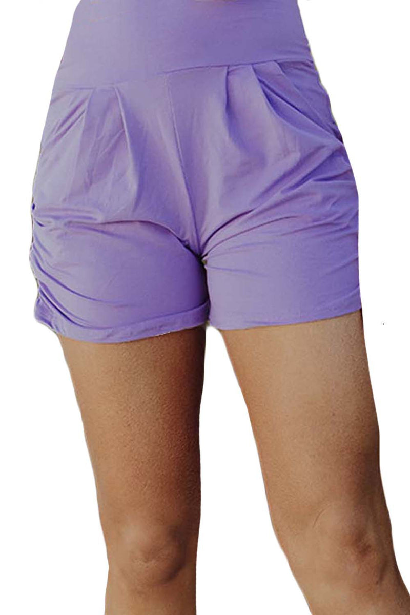 Lavender Harem Shorts