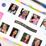 Denise Albright® - Class Keeper® School Days Memory Book | Open Stock: Primary Stripes