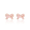 Girl Nation - Pretty Pink Bow Cutie Stud Earrings