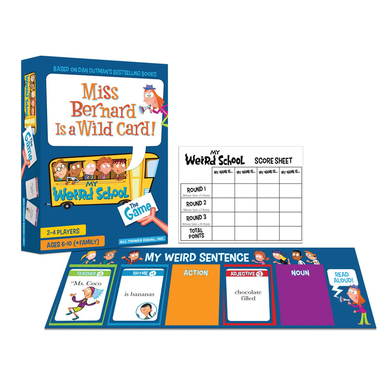 Miss Bernard Is a Wild Card - The My Weird School Game