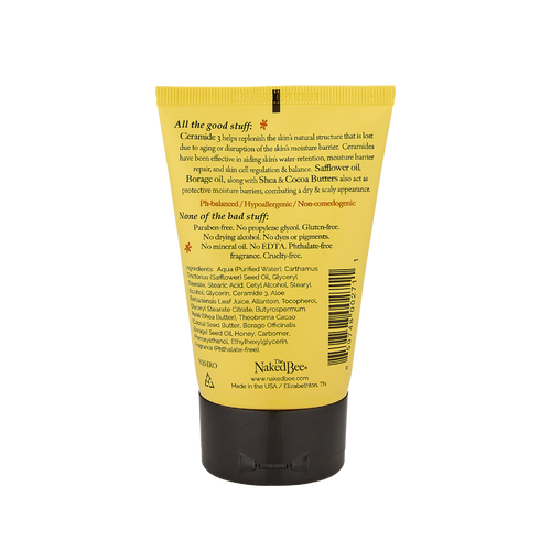 The Naked Bee - 3.25 oz. Serious Hand Repair Cream - Orange Blossom Honey