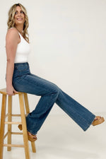 Judy Blue High Waist Elastic Waistband Pull On Slim Boot Jeans** Jeans