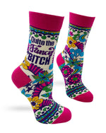 Fabdaz - Quite The Fancy Bitch Ladies' Novelty Crew Socks