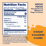 Jordan's Skinny Mixes - Sugar Free Hocus Pocus Syrup