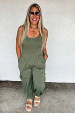All Set Tank Romper
