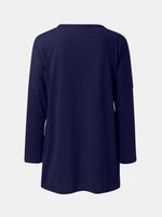 Round Neck Long Sleeve T-Shirt