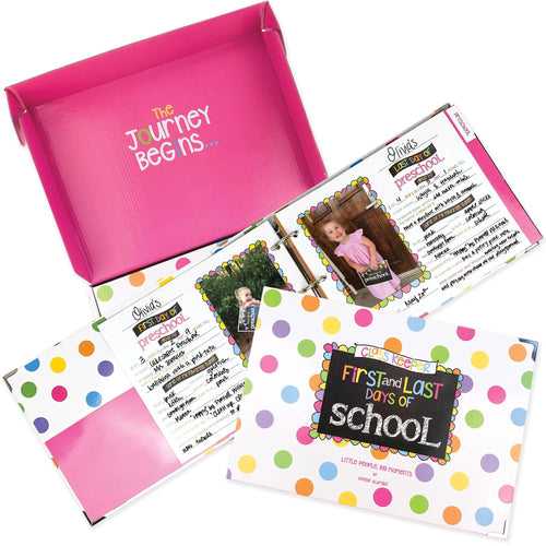 Denise Albright® - Class Keeper® School Days Memory Book | Open Stock: Primary Stripes
