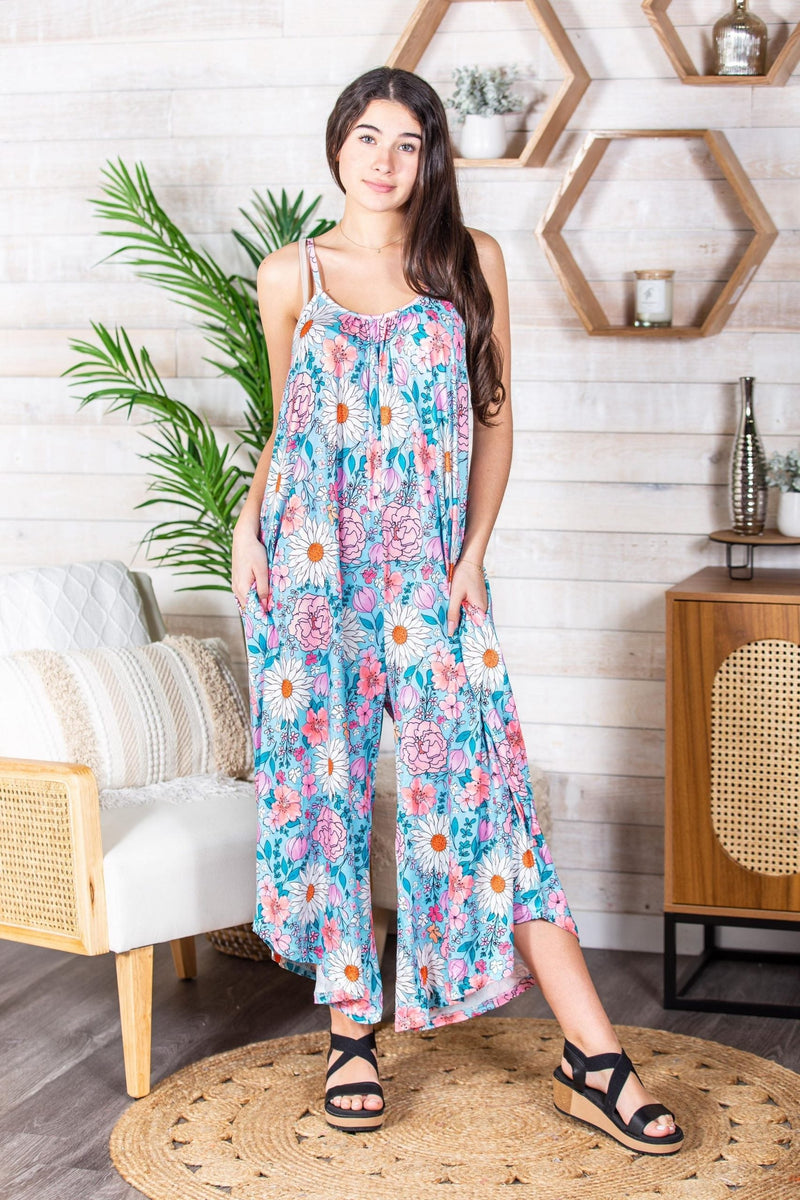 Preorder: Relaxed Fit Jumpsuit In Assorted Prints Womens