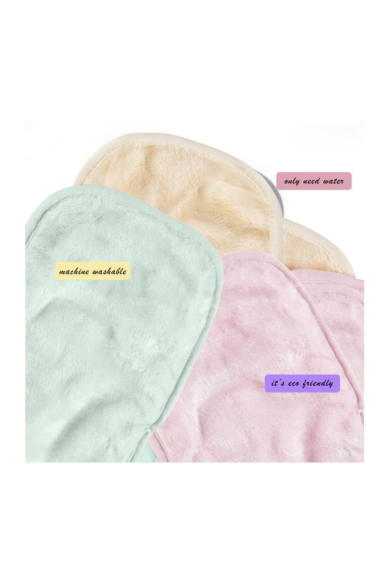 3pc Makeup Cleansing Facial Towels