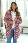 Janet Long Cardigan - Rainbow Mix