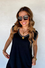 Relaxed Summer Split Hem Dress