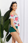 Marina West Swim Coastal Cutie Off-Shoulder Tankini Set