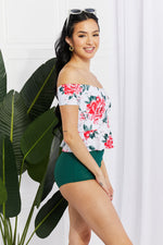 Marina West Swim Coastal Cutie Off-Shoulder Tankini Set