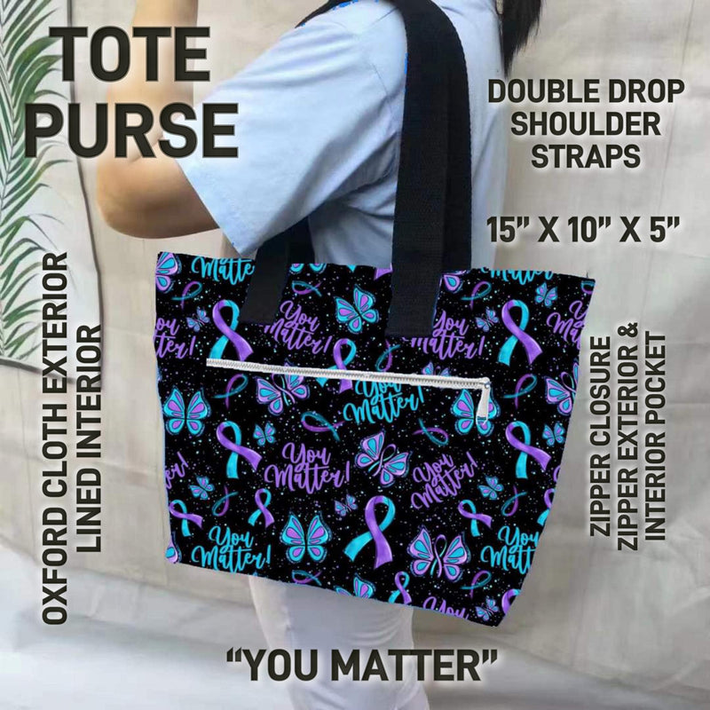 Purse Tote - You Matter