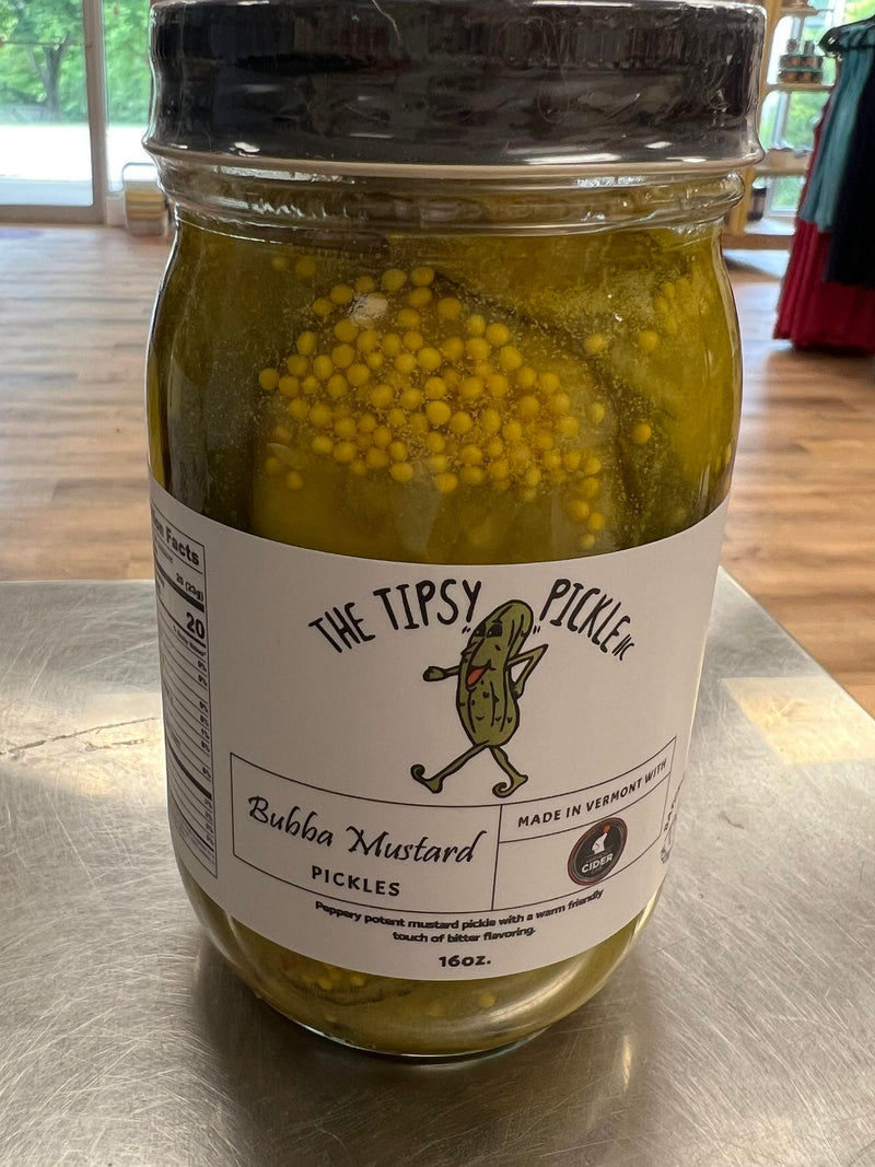 The Tipsy Pickle - Bubba Mustard Pickles