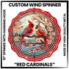 Wind Spinner - Red Cardinal