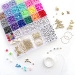 Mega Alphabets & Heishi Box DIY Bead Kit