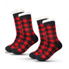 Buffalo Plaid Sherpa Socks