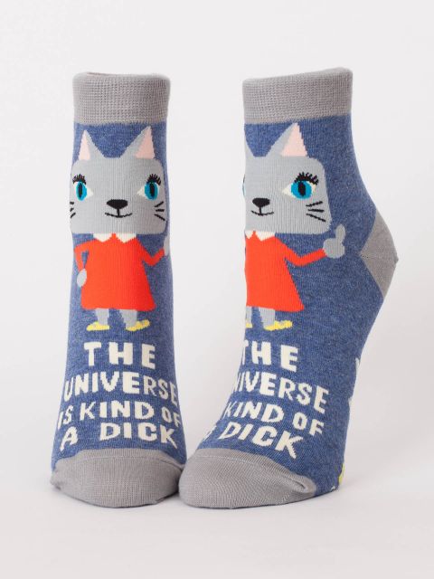 Womens Socks - Universe Is Kind Of A Dick
