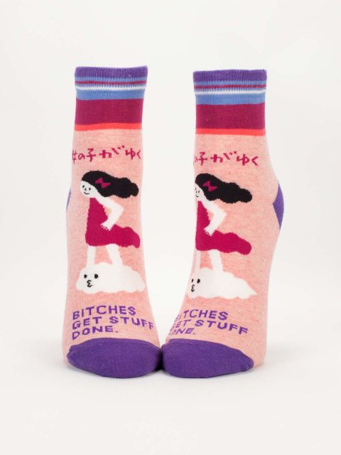 Womens Socks - Bitches Get Stuff Done