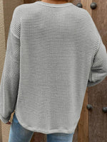 Round Neck Long Sleeve T-Shirt*