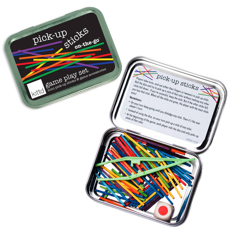 kittd - Pick-Up Sticks On-the-Go Kids Travel Game!